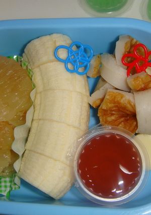 蝶?リボン?お弁当に♪-レシピのメイン写真