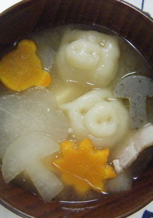 かわいいでしょ？すい豚汁-レシピのメイン写真