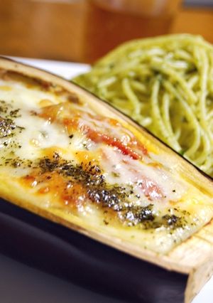 チーズがとろける～米なすオーブン焼き-レシピのメイン写真