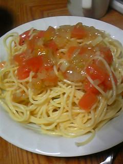 簡単☆冷製トマトパスタ-レシピのメイン写真