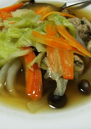 豆腐肉団子の野菜スープ-レシピのメイン写真