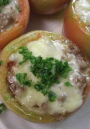 スタップドトマト(肉詰めトマト)-レシピのメイン写真