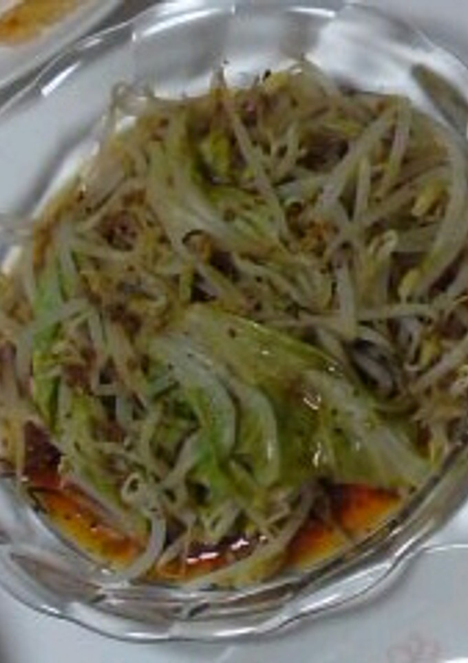 焦がしもやしと白菜-レシピのメイン写真