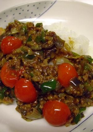 夏野菜のドライカレー-レシピのメイン写真