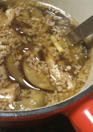 夏こそ熱々で☆具沢山なそうめんのつけ汁-レシピのメイン写真