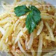 めんたい☆じゃが☆玉ねぎのガーリック炒め