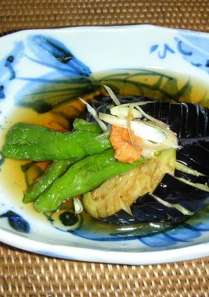 茄子とししとうの揚げ浸し☆-レシピのメイン写真