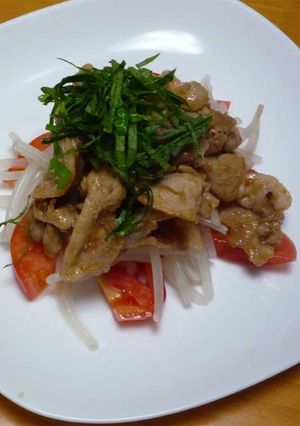 豚肉の梅しょうゆ焼き-レシピのメイン写真
