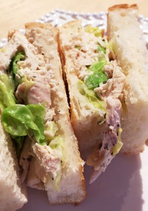 チキンベーコンキャベツのホットサンド-レシピのメイン写真