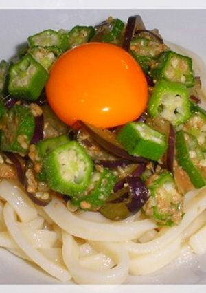 即席漬けもののっけ☆ぶっかけうどん-レシピのメイン写真