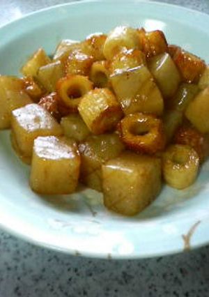 チクワとコンニャクの照り焼きё-レシピのメイン写真