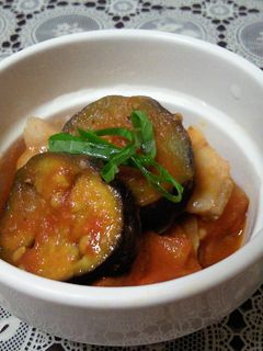 トマト・なす煮-レシピのメイン写真