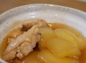 ちゅる～んとろ～ん　夕顔と鶏の煮物-レシピのメイン写真