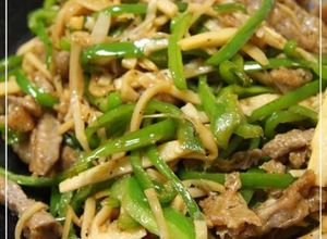 台湾創作料理★黒胡椒風味チンジャオロース-レシピのメイン写真