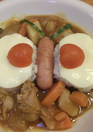 ちょうちょカレー-レシピのメイン写真