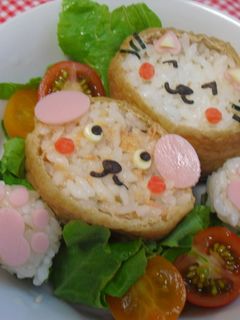 わんにゃん♪いなり寿司-レシピのメイン写真