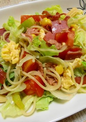 サッパリ美味しい冷製パスタ♪サラスパ♪-レシピのメイン写真
