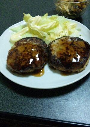 我が家の豆腐ハンバーグ-レシピのメイン写真