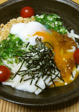 ☀暑い夏に☀ねばねばそうめん☀-レシピのメイン写真