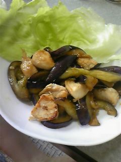 超簡単!茄子と鶏の焼肉のタレ炒め☆-レシピのメイン写真