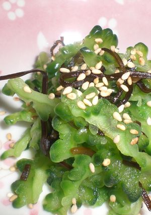 ☆ゴーヤの塩昆布和え☆-レシピのメイン写真
