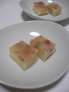 レンジでもっちり桜塩ういろう-レシピのメイン写真