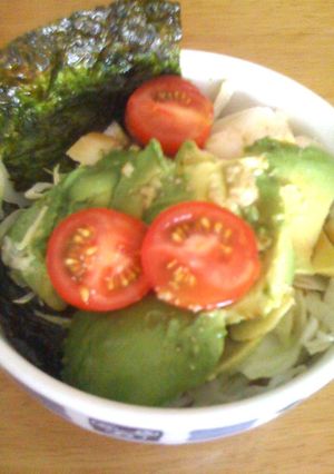 長芋とアボカドのスタミナ丼-レシピのメイン写真