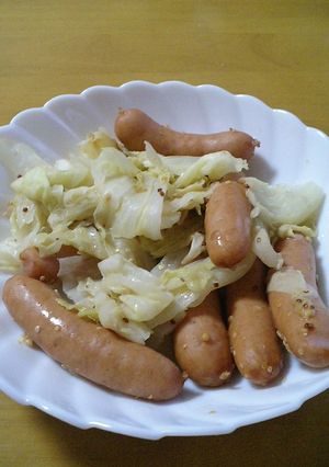 なんちゃってザワークラウト炒め-レシピのメイン写真