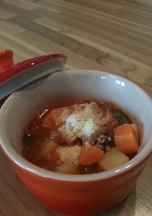 野菜たっぷり♪ミネストローネ-レシピのメイン写真