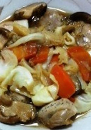 献立に迷ったら・・・鶏肉と野菜の甘辛炒め-レシピのメイン写真