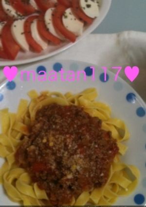 *あっさりミートスパゲティー*-レシピのメイン写真