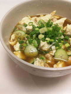 冷やしそうめん 冷汁風-レシピのメイン写真