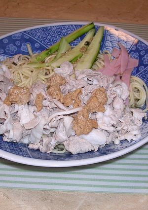 普通のラーメンスープを冷や中用に改造-レシピのメイン写真