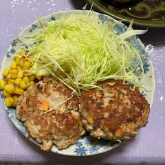 かんたんハンバーグ-レシピのメイン写真