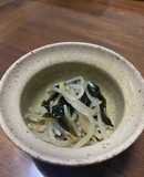 わかめともやしの中華風酢の物