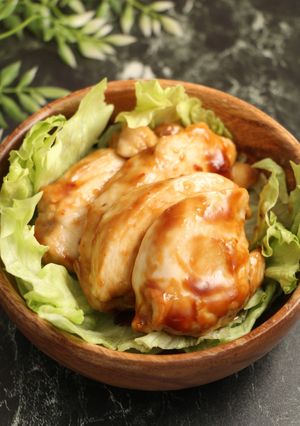 簡単ワンパン！骨なしチキンレッグ風むね肉-レシピのメイン写真