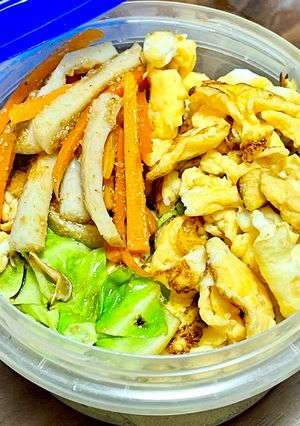 ワンパン時短 かきこんでも旨い!3品弁当-レシピのメイン写真