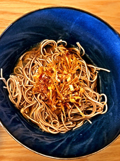長ネギニンニク生姜タレの蕎麦-レシピのメイン写真