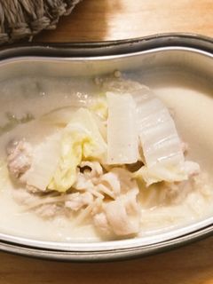 飯盒(はんごう)で豆乳鍋-レシピのメイン写真
