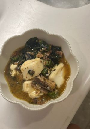 サバ缶と豆腐の冷や汁-レシピのメイン写真