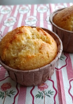 ヨーグルトのカップケーキ-レシピのメイン写真