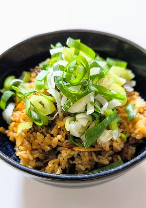 醤油もろみといかにんじんの炊き込みご飯-レシピのメイン写真