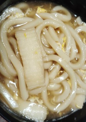 生姜たっぷりのとろとろかきたまうどん-レシピのメイン写真