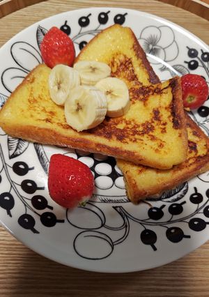 休日Lunchに我が家のフレンチトースト-レシピのメイン写真