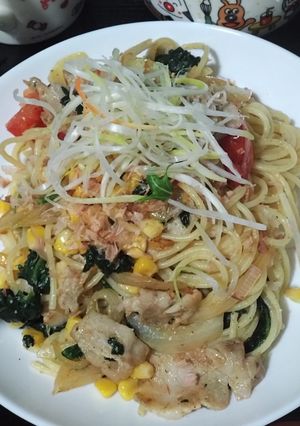 豚肉の和風パスタ-レシピのメイン写真