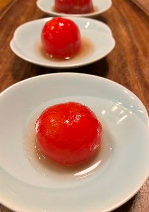 トマトの酒漬け-レシピのメイン写真
