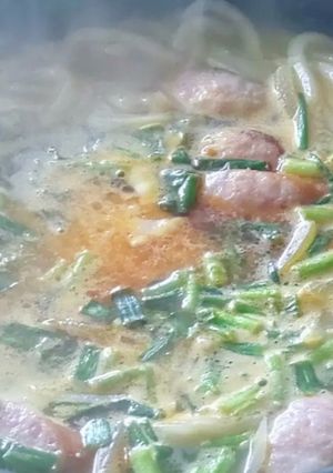 プデチゲ☆コチュジャン不要☆昼食うどん鍋-レシピのメイン写真