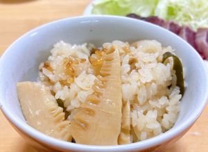 たけのこご飯3合もち米入り-レシピのメイン写真