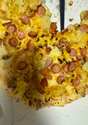 コーンマヨポテトピザ-レシピのメイン写真
