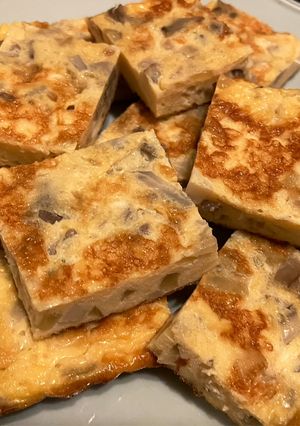 きのこ味が美味しい　舞茸卵焼き-レシピのメイン写真